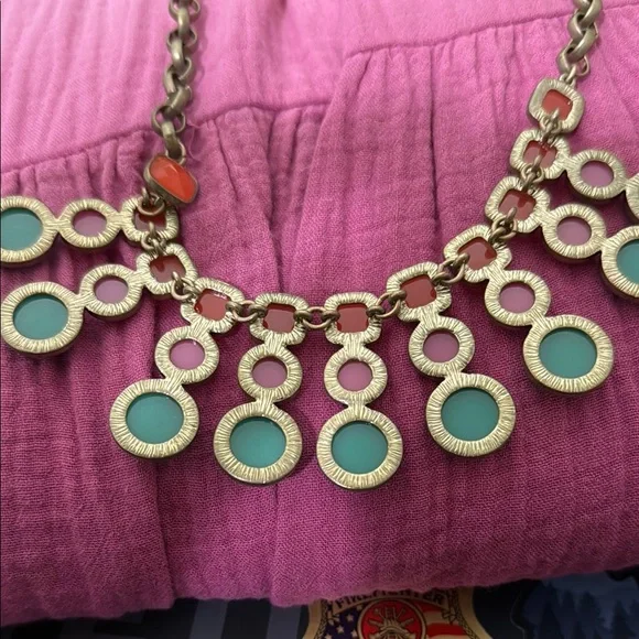 Colorful Statement Necklace - Picture 4 of 6